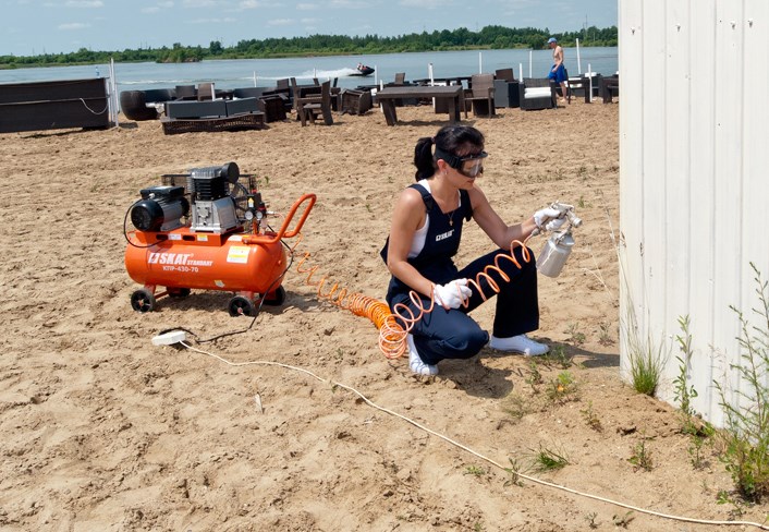 Воздушный компрессор для покраски Воздушный компрессор для покраски
