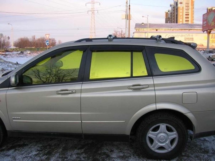 Желтая тонировка авто Желтая тонировка авто