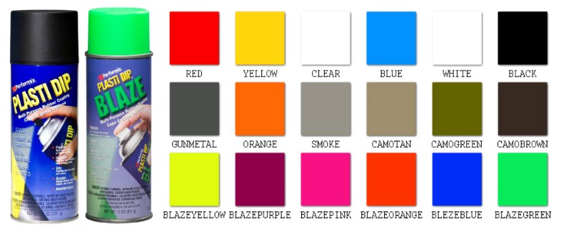Жидкая резина Plasti Dip и ее цвета Жидкая резина Plasti Dip и ее цвета